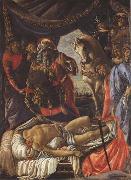 Sandro Botticelli Discovery of the Body of Holofernes Spain oil painting artist